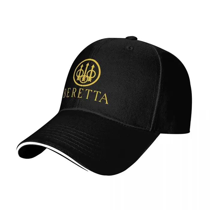 Casquette de baseball noire avec logo BERETTA brodé