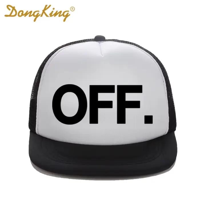 DongKing-Casquette de camionneur avec lettre imprimée