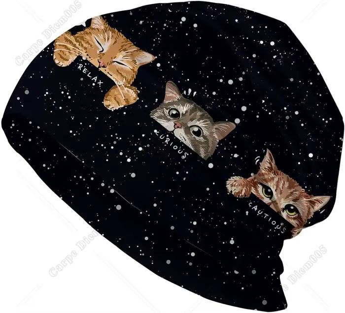 Bonnet de chat mignon pour hommes et femmes