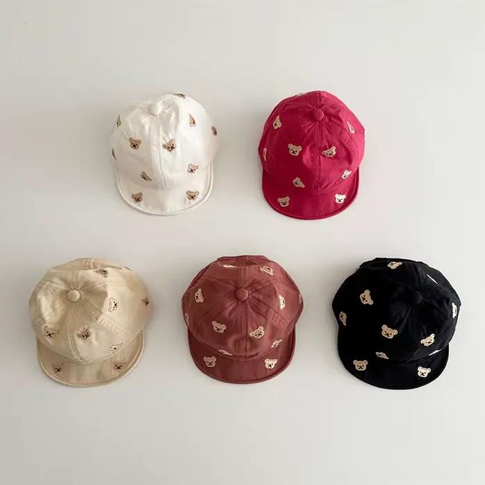 Nouvelle casquette plate pour enfants printemps 2-6T