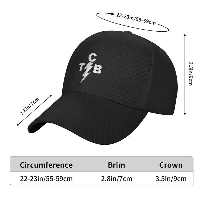 Casquette de Baseball E-Elvi Presleys TCB Unisexe Style Sport Imprimé en Polyester avec Protection Solaire pour Toutes les Saisons Occasions Décontractées à Offrir