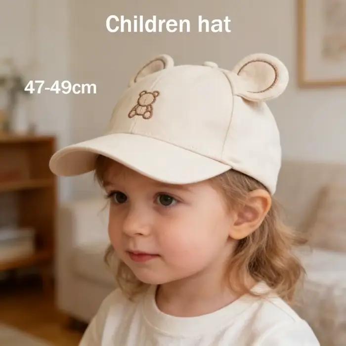 Casquette de baseball pour bébé garçon et fille