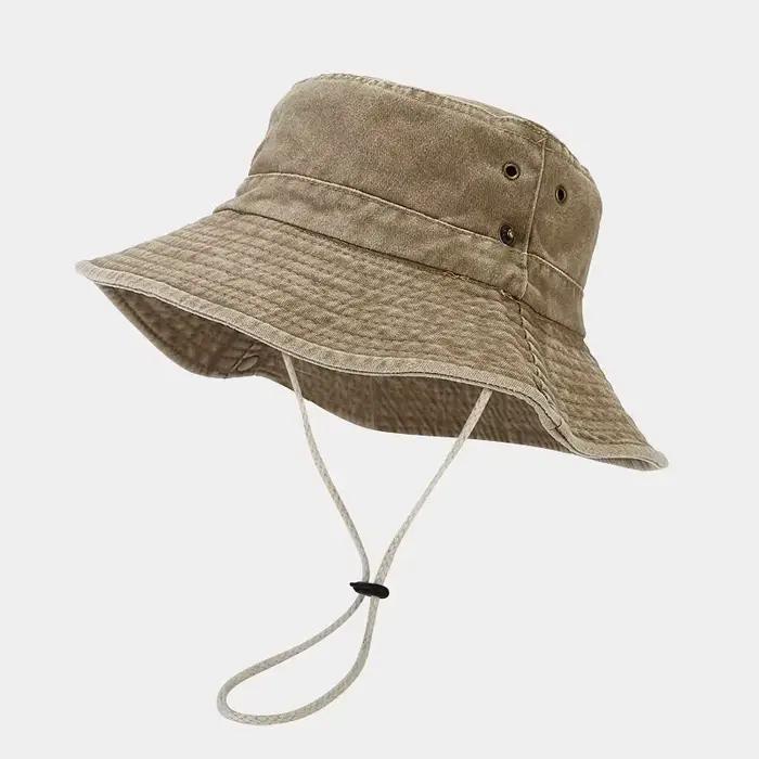 Chapeaux de soleil en coton déFlexà la pierre pour hommes et femmes