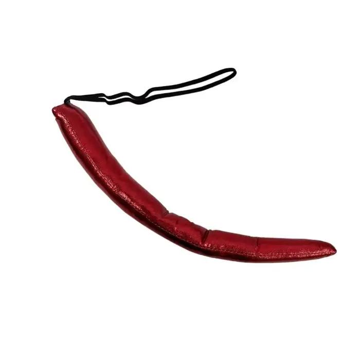 PACK 39BD 3 bandeaux cornes rouges diable avec des arcs des queues pour fête d'Halloween