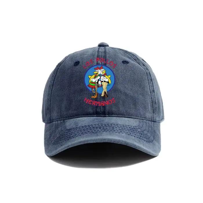 Los Pollos Hermanos casquette de Baseball chapeaux en détresse