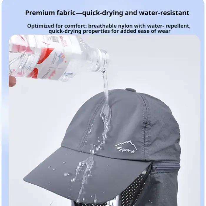 Chapeau de pêcheur avec protection du cou