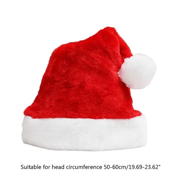 C4DF – chapeau de père noël en velours