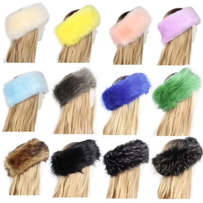 Cache-oreilles en fausse fourrure moelleuse pour femmes, chapeau d'hiver décontracté, accessoire de ski et randonnée en plein air, doux et élégant