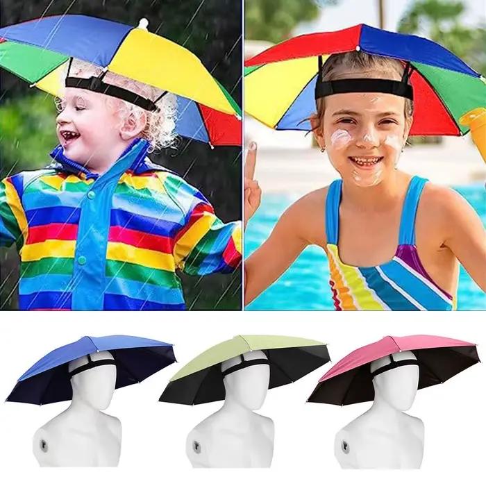 Parasol portable pour la tête