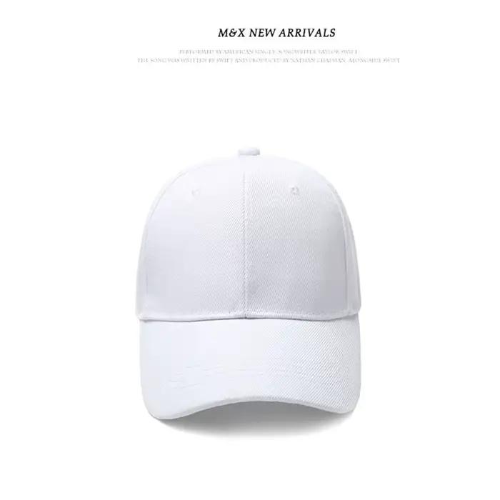 Casquette de baseball unisexe ajustée protection solaire multicolore pour hommes et femmes extérieure toutes saisons