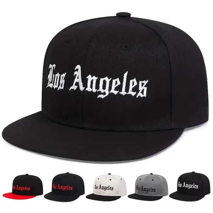 Casquette de baseball ajustable en coton style hip-hop pour hommes et femmes