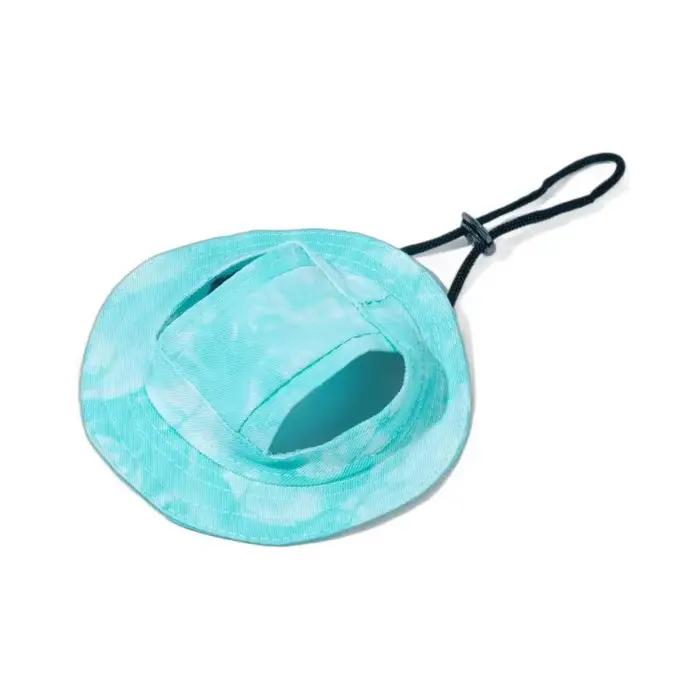 Casquette de baseball réglable pour animaux de compagnie avec trous pour les oreilles