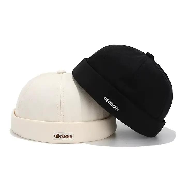 Casquette Docker Bocca brodée lettres style rétro réglable pour hommes et femmes mode streetwear sport décontracté four seasons
