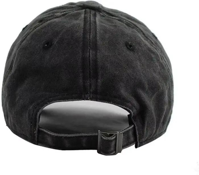 Casquette en denim lavable classique pour adultes