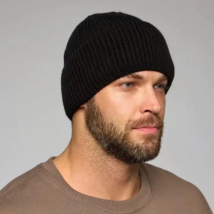 Chapeau en tricot pour sports d'hiver avec cagoule intégrée | Coupe-vent respirant