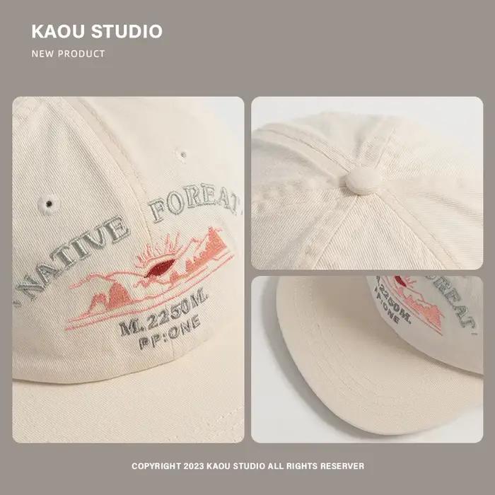 Casquette de baseball brodée pour hommes et femmes