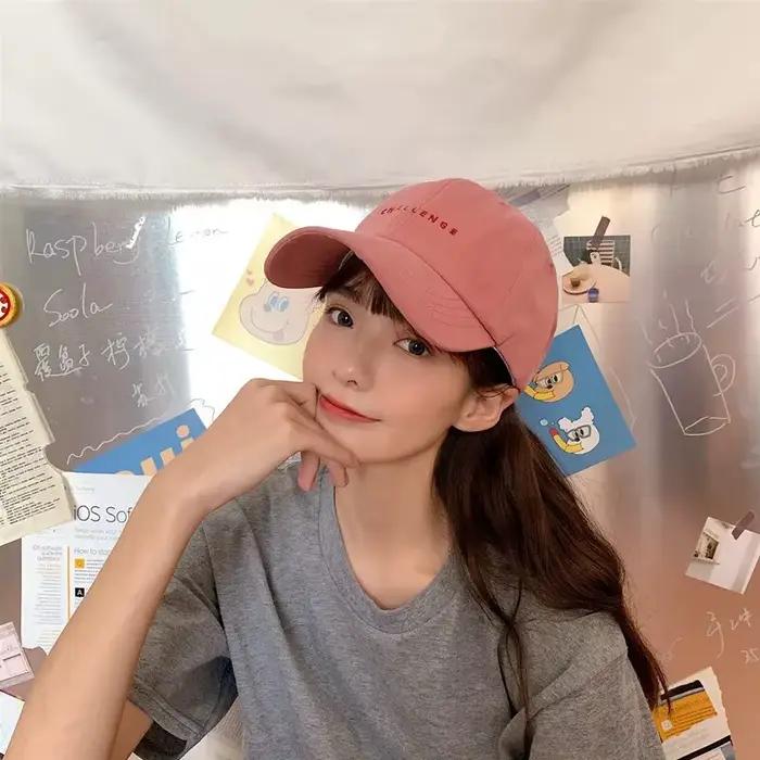 Casquette de baseball brodée de lettres pour hommes et femmes