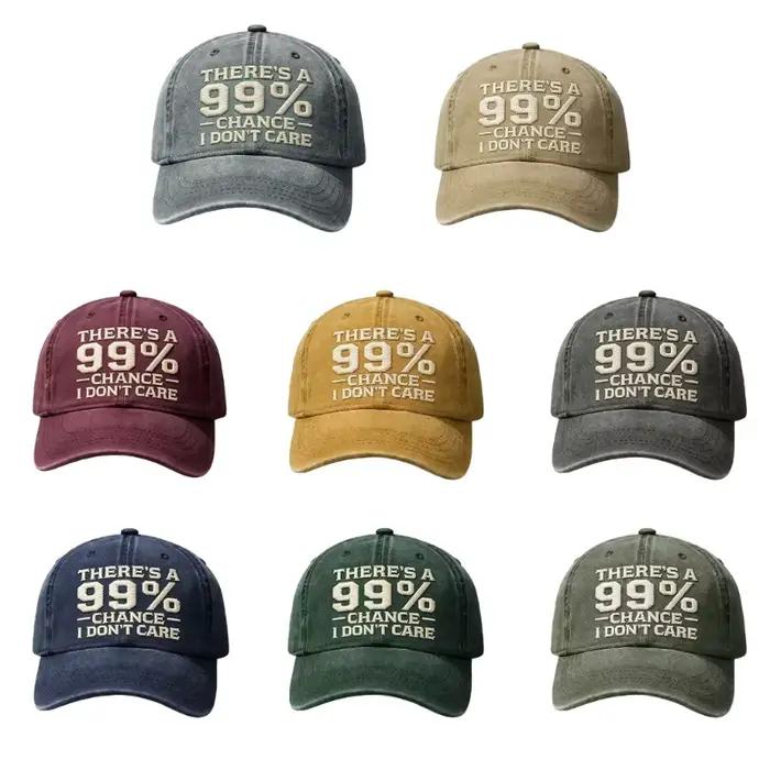 Chapeau Élégant en Polyester Brodé avec Lettres pour Hommes et Femmes Occasions Spéciales Activités Plein Air Mode Sport