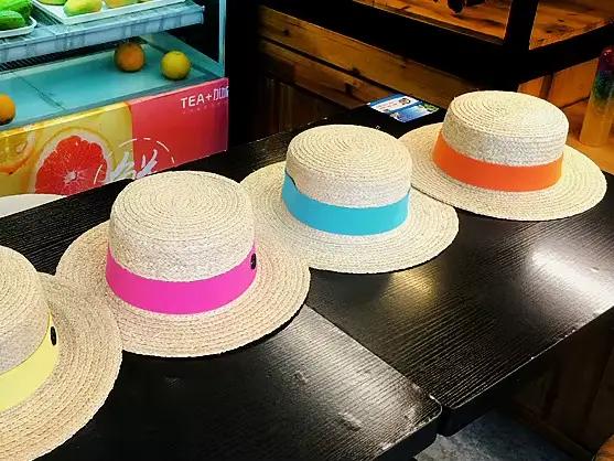 Chapeau Canotier en Raphia 2026 pour Femme