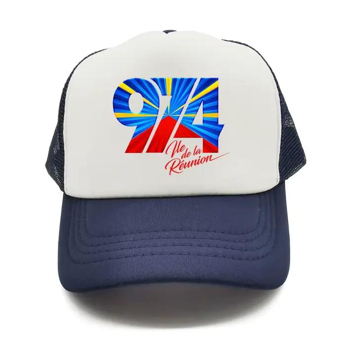 Casquette de camionneur de l'île de la Réunion pour hommes et femmes