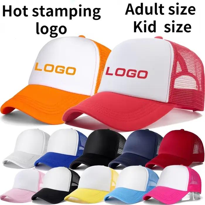 40 couleurs, prix usine! Casquette de Baseball avec Logo personnalisé
