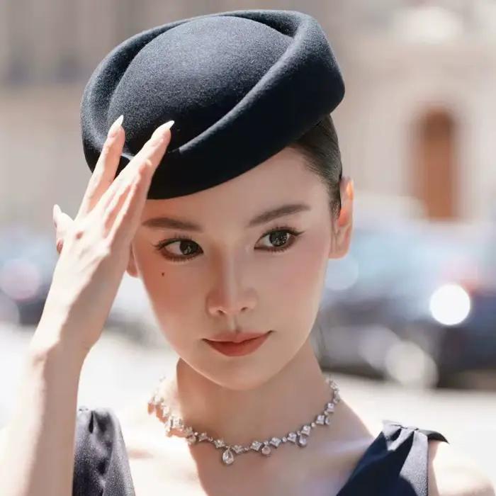 Béret chapeau casquettes hôtesse de l'air agent de bord Vintage