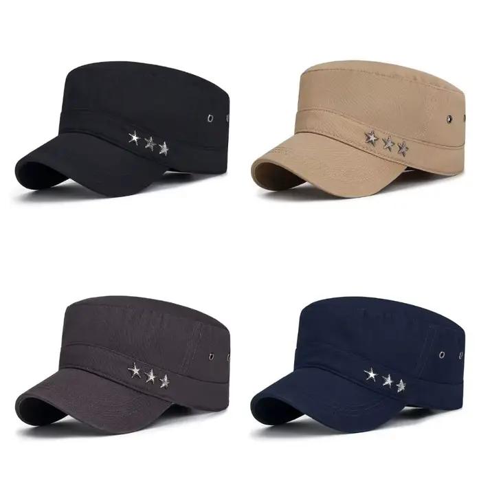 Casquette de baseball réglable en coton pour homme