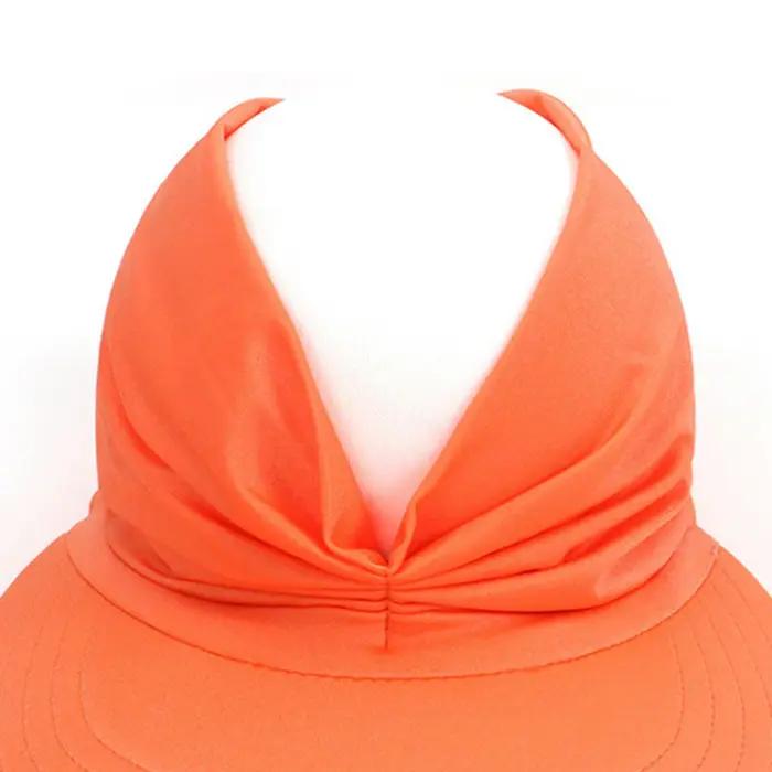 Casquette de baseball à large bord anti-UV UPF 50+ pour le printemps/été