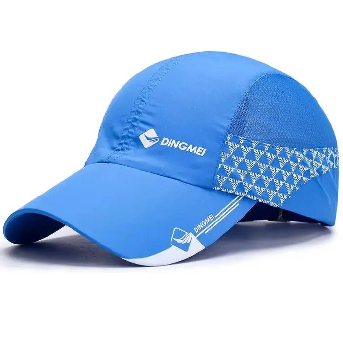Casquette de baseball décontractée pour homme et femme protection solaire polyester printemps été extérieure ajustable six couleurs différentes