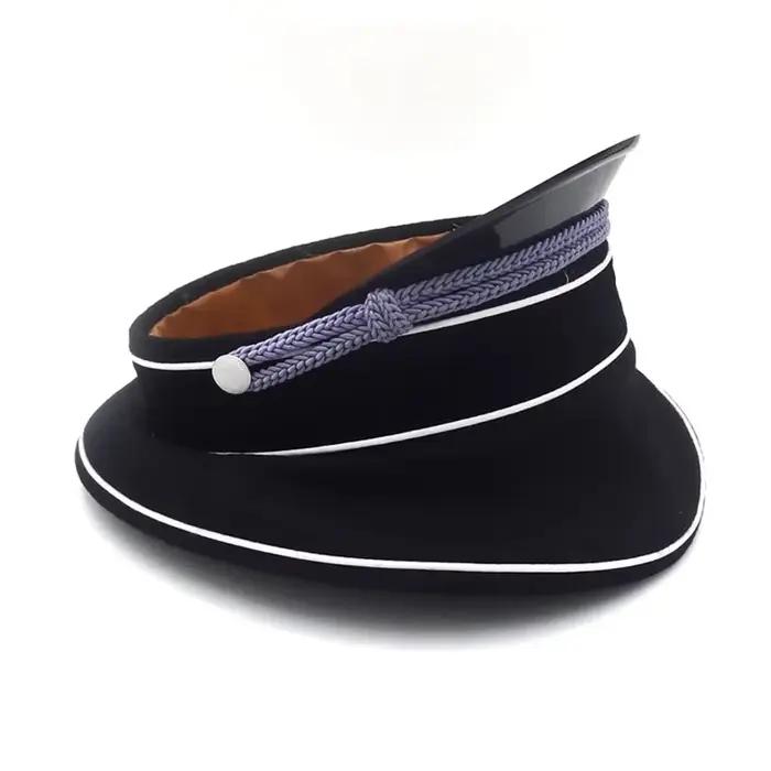 Chapeau en laine vintage pour officier d'élite
