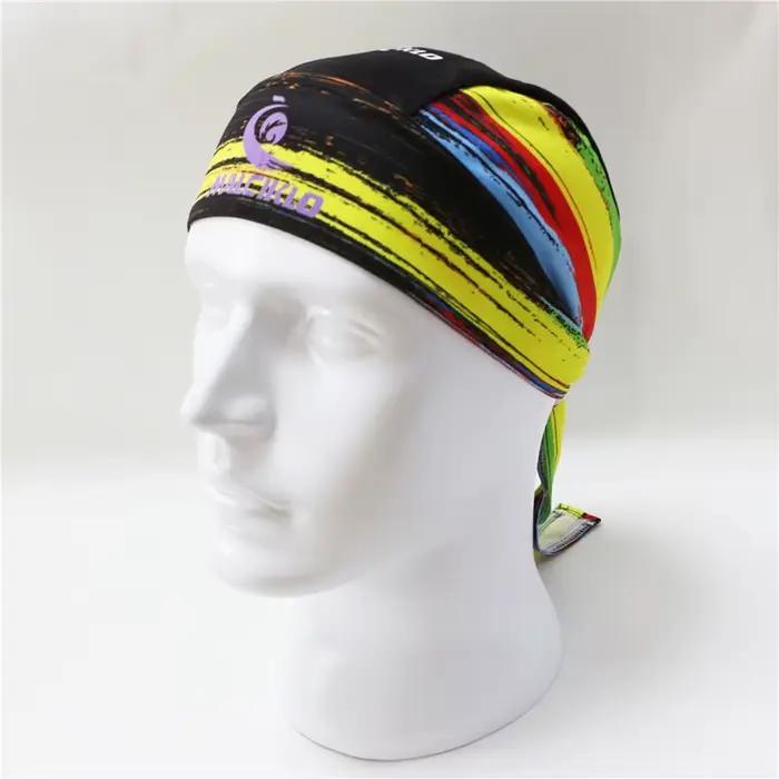 Casquette de cyclisme Pirate Bandana tricotée en polyester multicolore pour femmes, résistante à l'eau et anti-UV, idéale pour le vélo et les randonnées