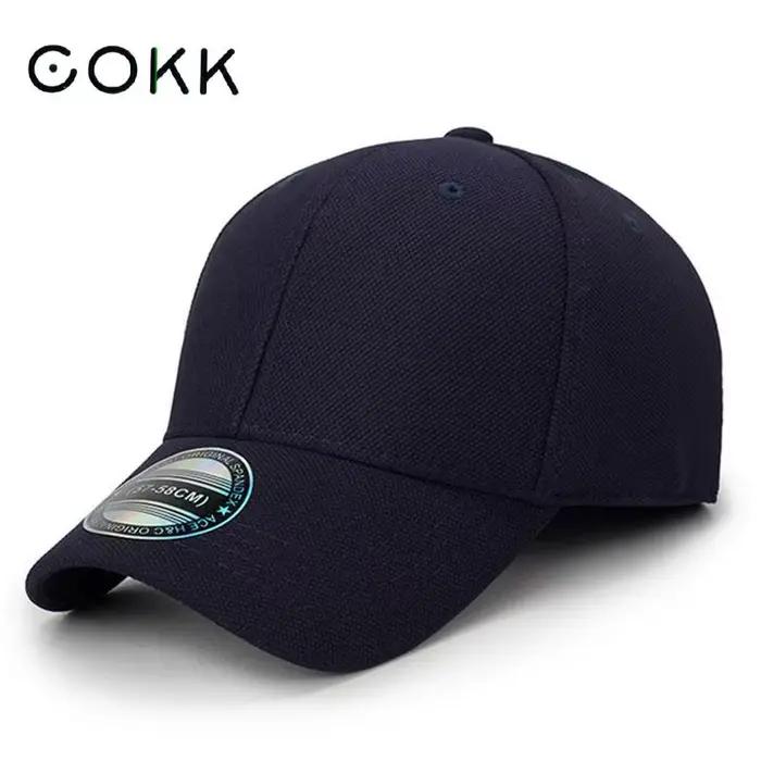 COKK Casquette de Baseball hommes Snapback chapeaux ajusté fermé