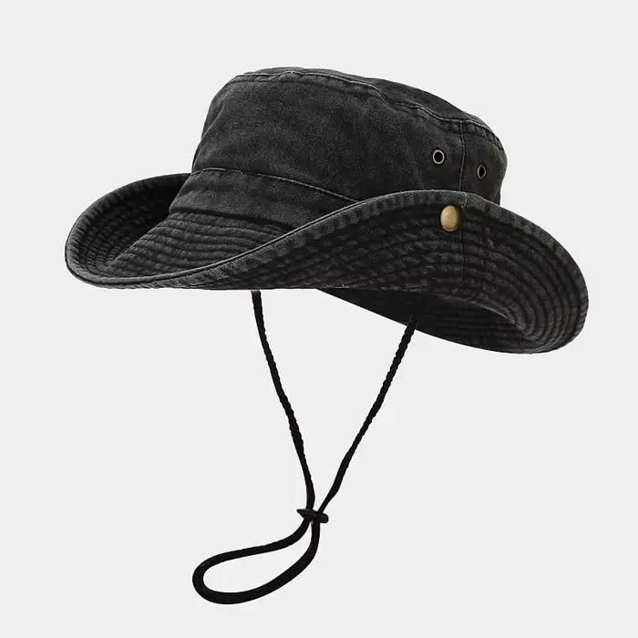 Chapeaux de soleil en coton déFlexà la pierre pour hommes et femmes