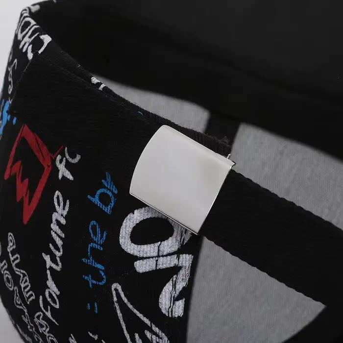 Nouvelle mode femmes hommes Graffiti coton casquette de Baseball unisexe imprimé Snapback chapeau Hip Hop