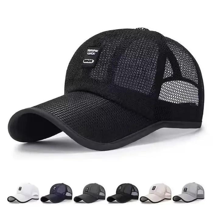 Casquette de baseball en maille respirante pour homme