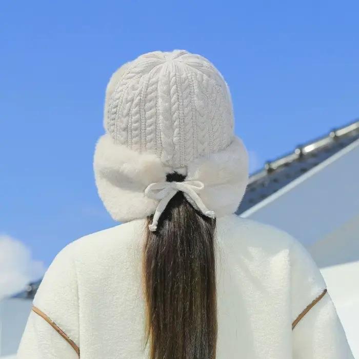 Chapeau de pilote tricoté polyvalent pour hommes et femmes