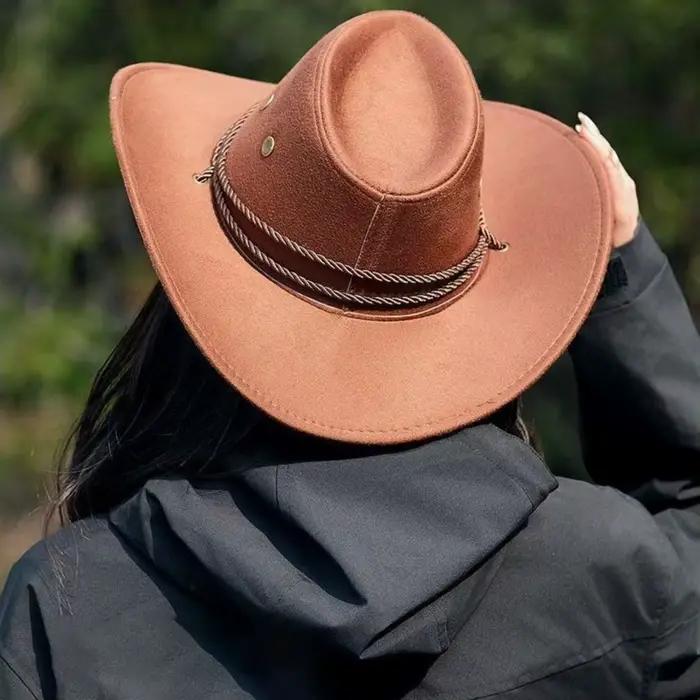 Chapeau de cowboy occidental tendance