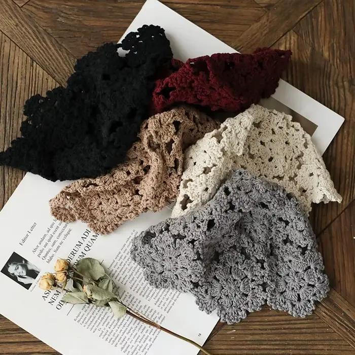 Chapeau seau tricoté coton vintage style ethnique pour homme femme toutes saisons décontracté occasions spéciales