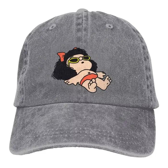 Mafalda – chapeau multicolore à visière pour femmes