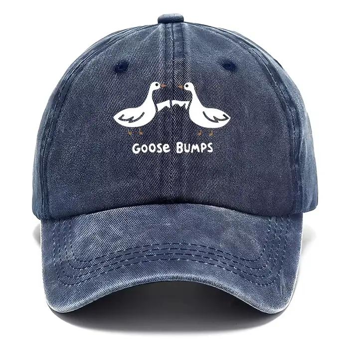 Casquette de baseball rétro imprimé d'oie