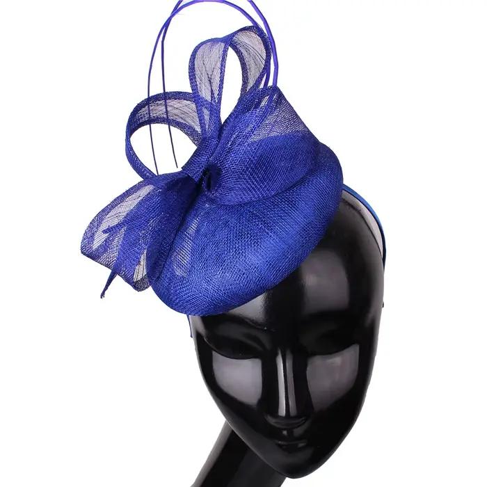 Chapeau Fascinateur Sinamay Élégant Pour Femmes Accessoire De Mode Polyvalent Pour Mariages Fêtes De Cocktail Soirées Gala Occasions Spéciales