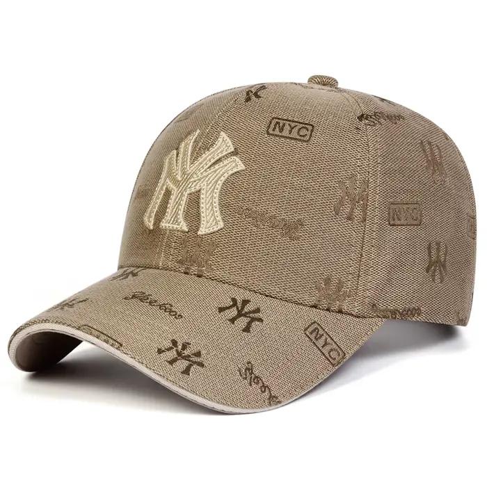 Casquette de Baseball unisexe avec lettres brodées
