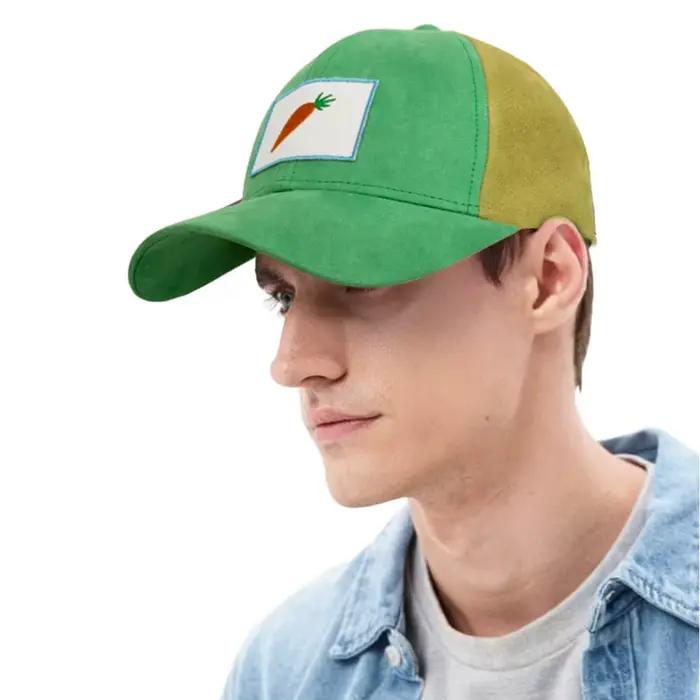 Casquette de carotte Stu Hopps chapeau de baseball adulte dessin animé cosplay halloween accessoire de mode pour hommes et femmes occasions spéciales