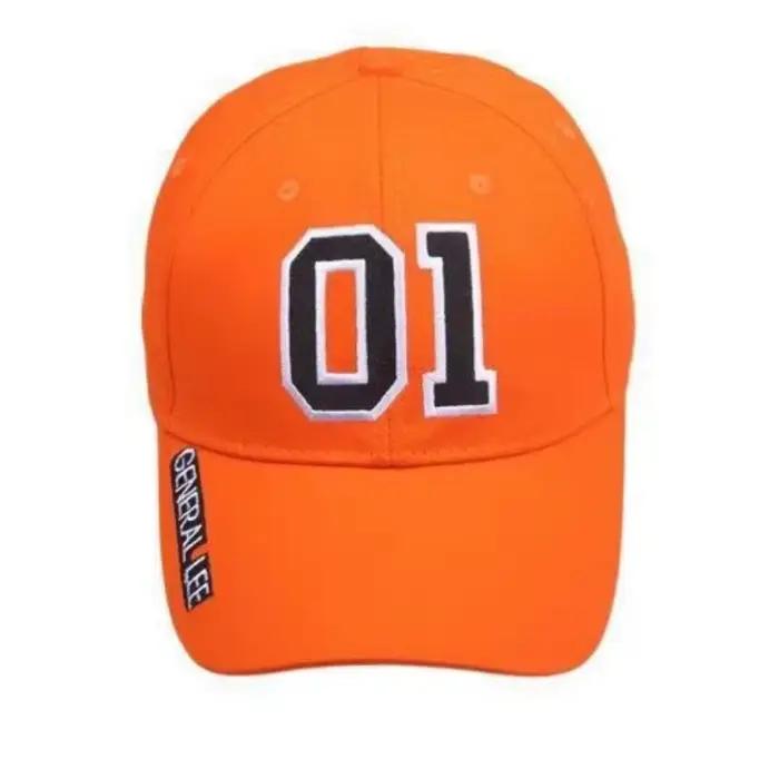 Casquette de Baseball brodée Orange General Lee 01, Good OL' Boy Dukes