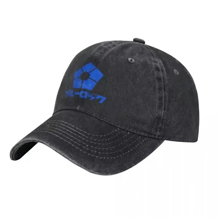Casquettes de baseball unisexe Blue Lock Football Manga Anime en jean délavé style vieilli