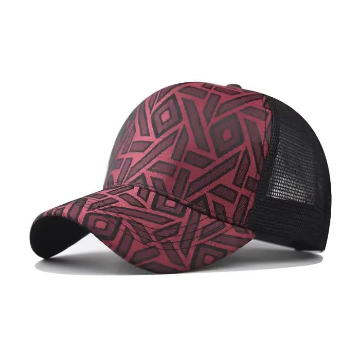 54-60Cm réglable nouveaux mille oiseaux losange Plaid Baseball hommes et femmes casquette à carreaux