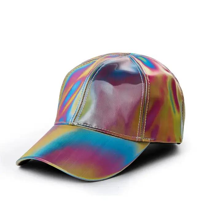 Chapeau Marty McFly sous licence arc-en-ciel changeant pour cosplay accessoires Retour vers le Futur casquette de baseball adulte ajustable pour hommes et femmes occasions spéciales et conventions