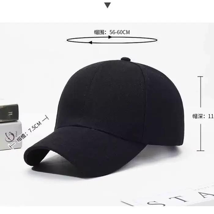 Casquette de baseball unisexe en coton polyester réglable pour femmes et hommes style sport adapté aux quatre saisons occasions extérieures