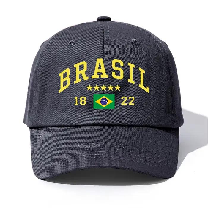 Casquette de Baseball imprimée brésil pour adultes