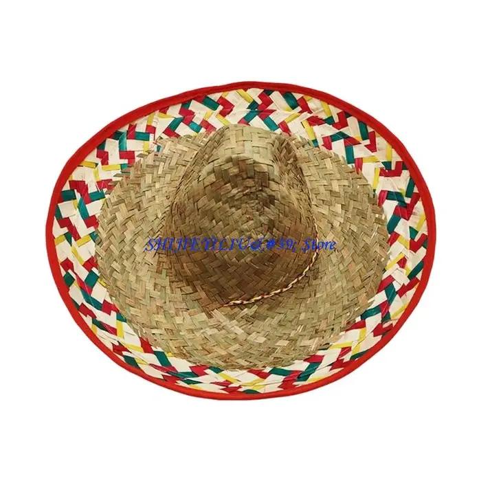 E21F – chapeau soleil tissé élégant